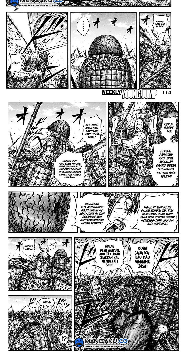 Kingdom Chapter 827 Gambar 4