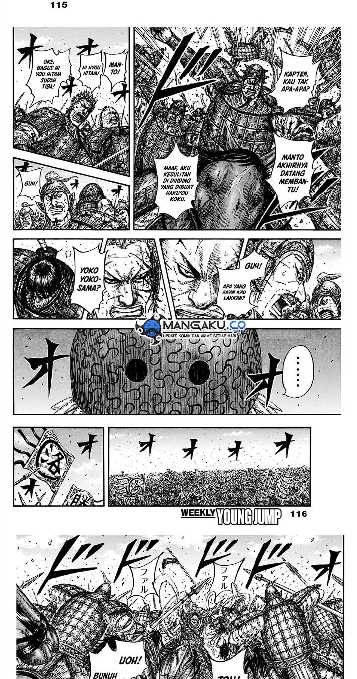 Kingdom Chapter 827 Gambar 5