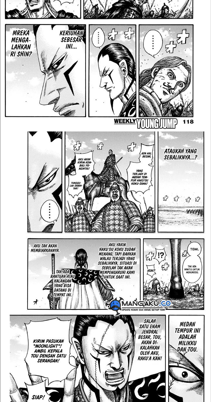 Kingdom Chapter 827 Gambar 7