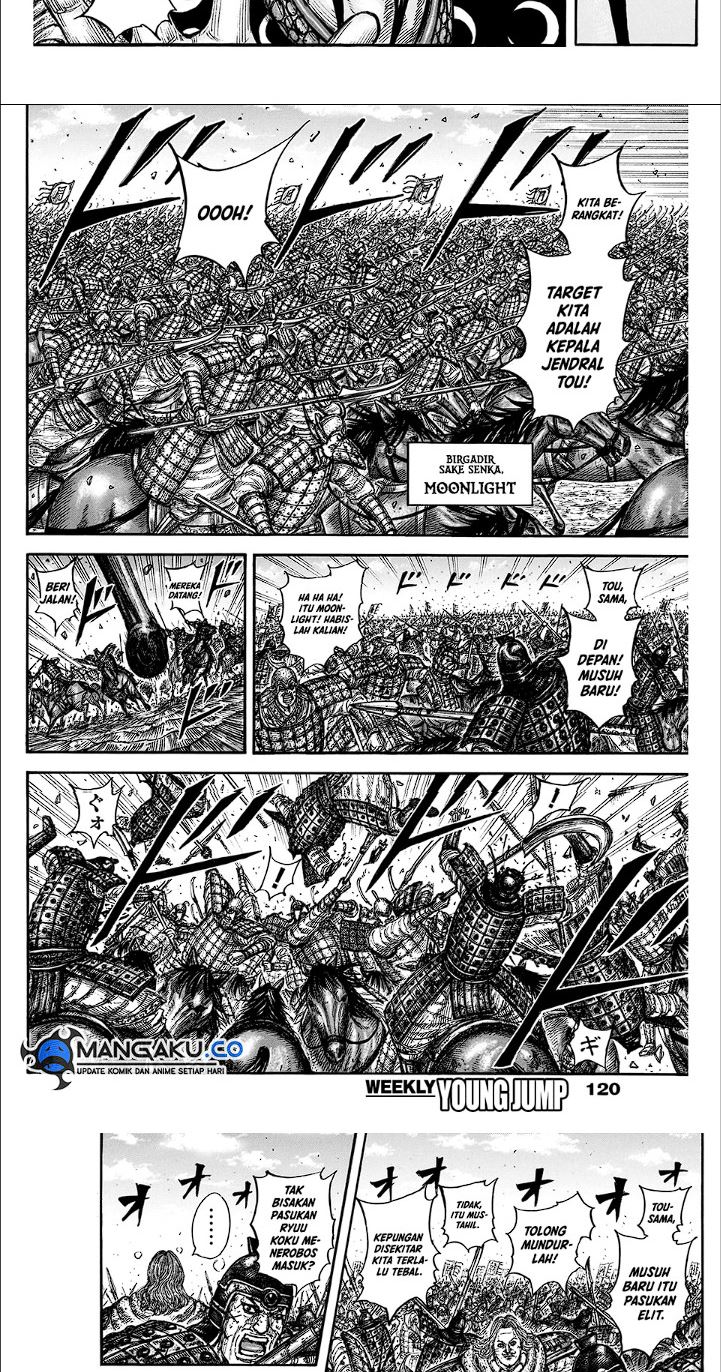 Kingdom Chapter 827 Gambar 8