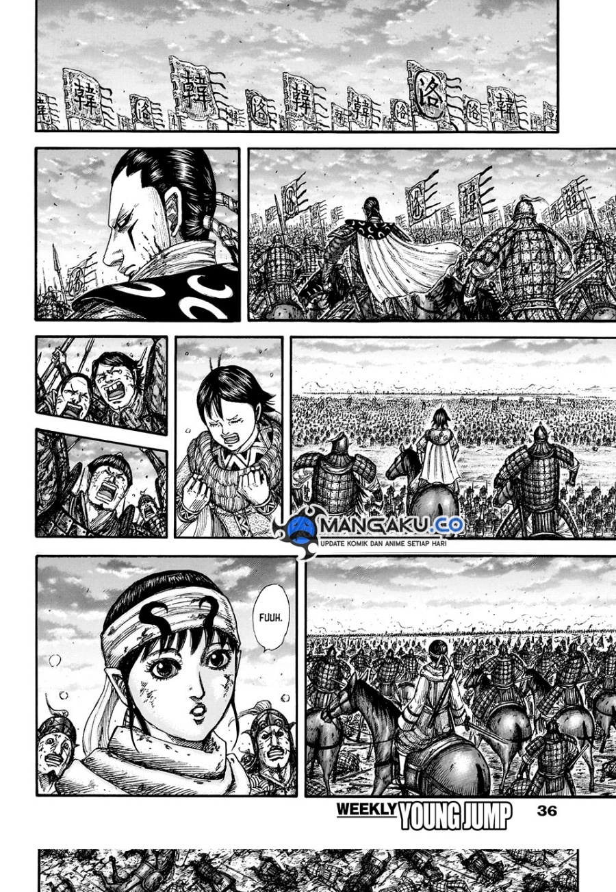 Kingdom Chapter 829 Gambar 20