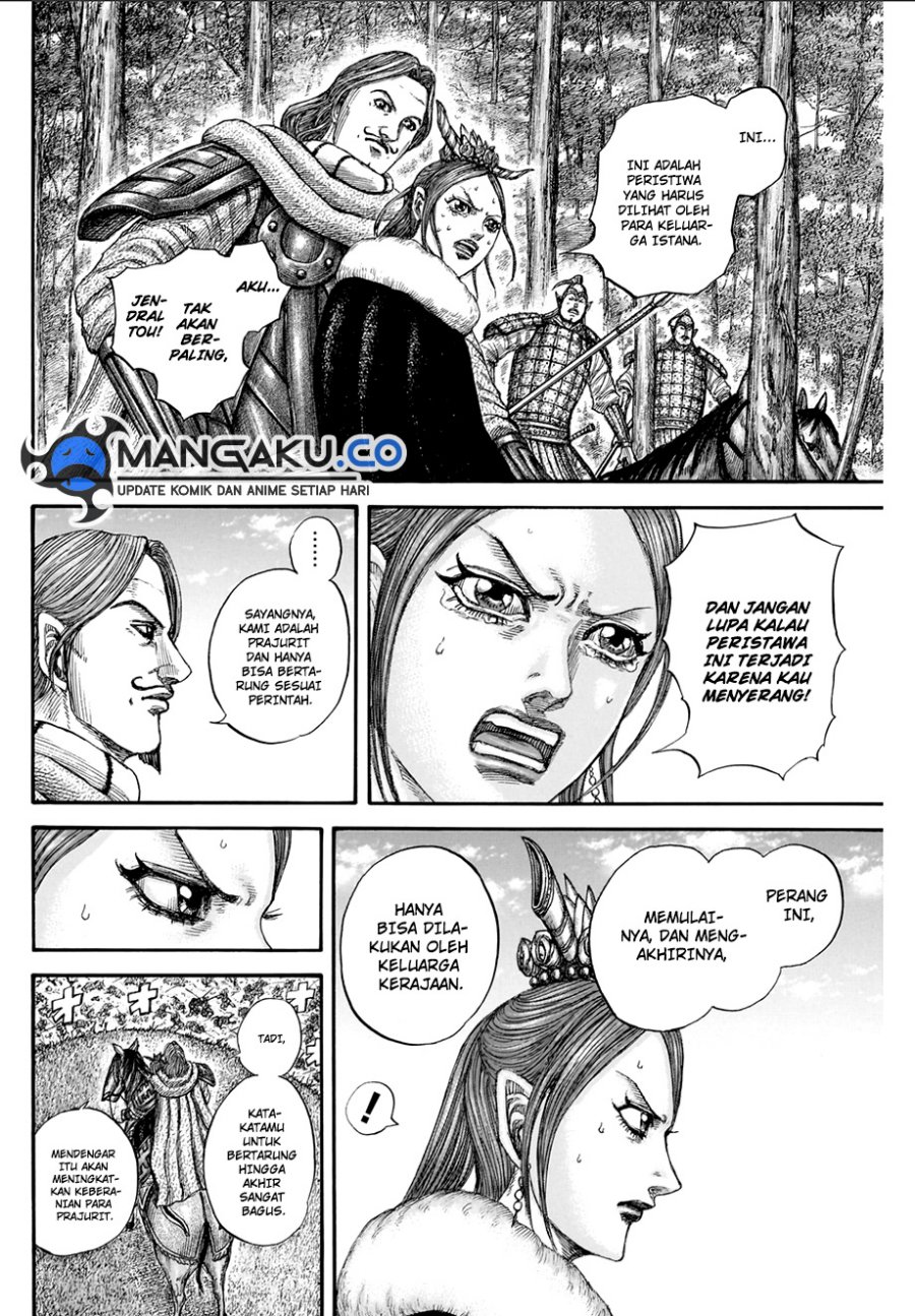 Kingdom Chapter 820 Gambar 14