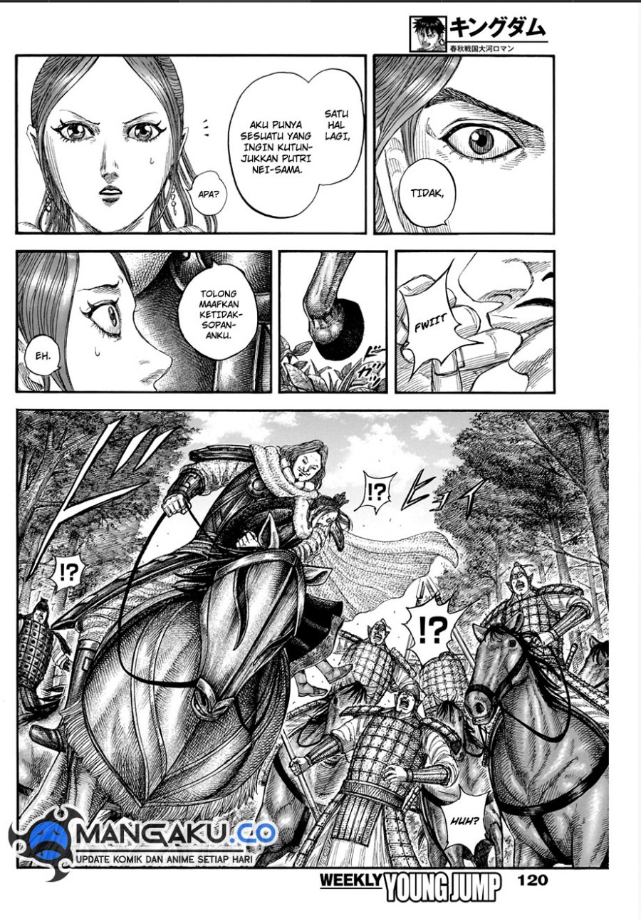 Kingdom Chapter 820 Gambar 7