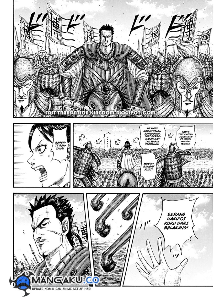 Kingdom Chapter 821 Gambar 10
