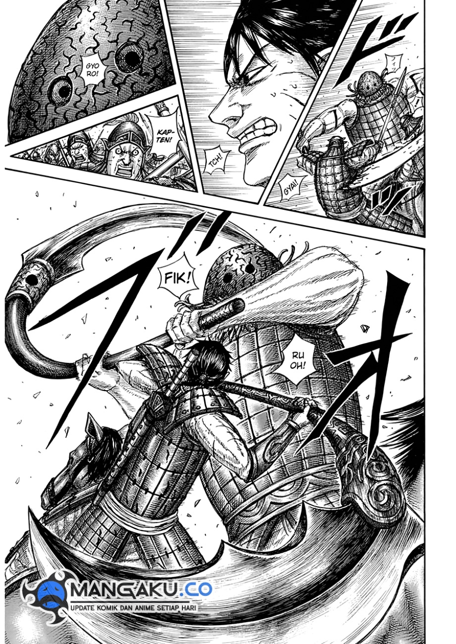 Kingdom Chapter 821 Gambar 15