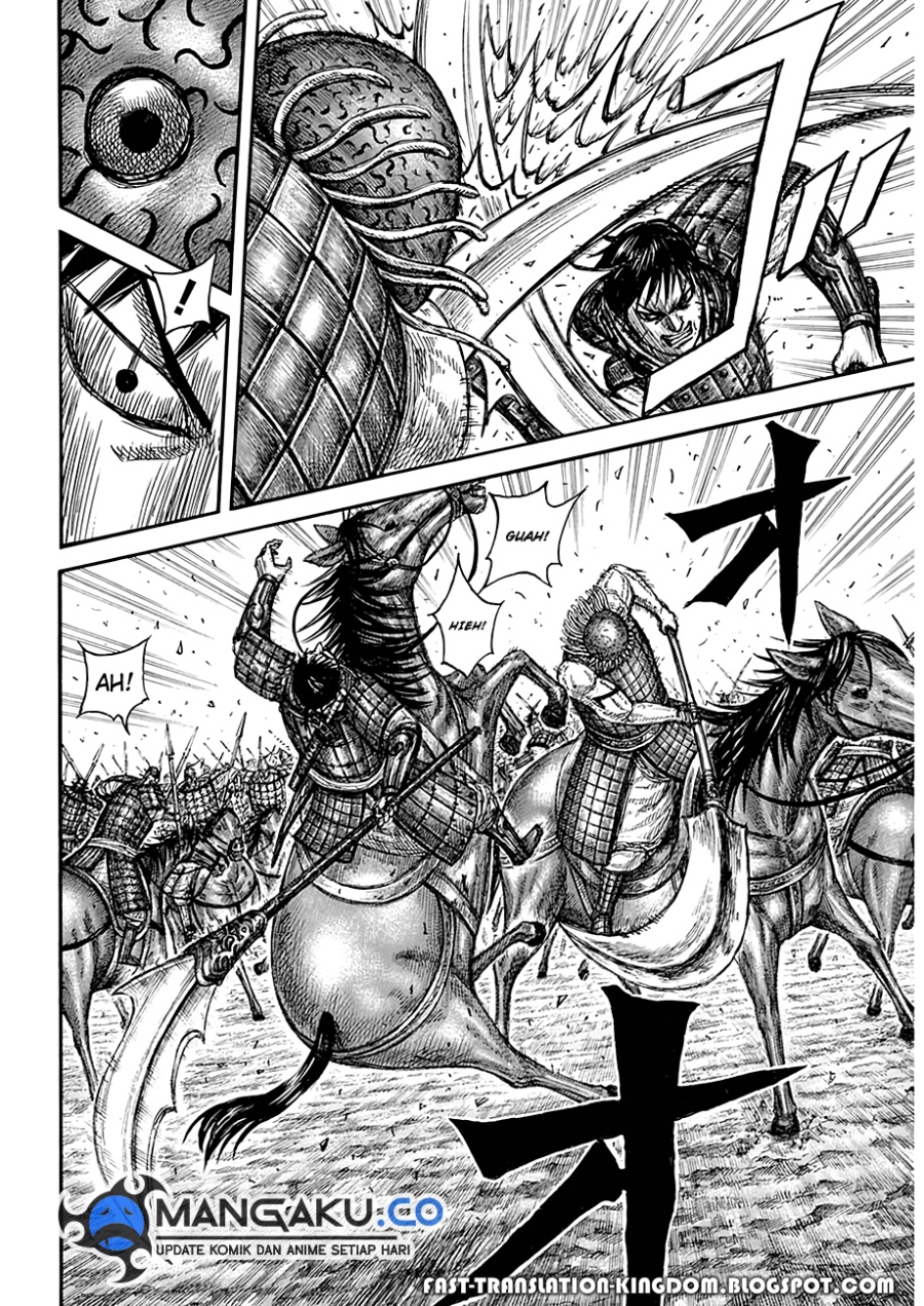Kingdom Chapter 821 Gambar 16