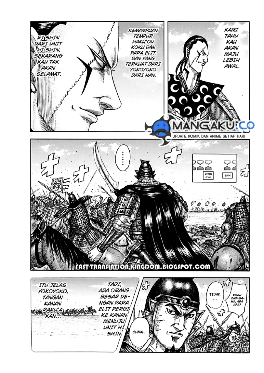 Kingdom Chapter 821 Gambar 19