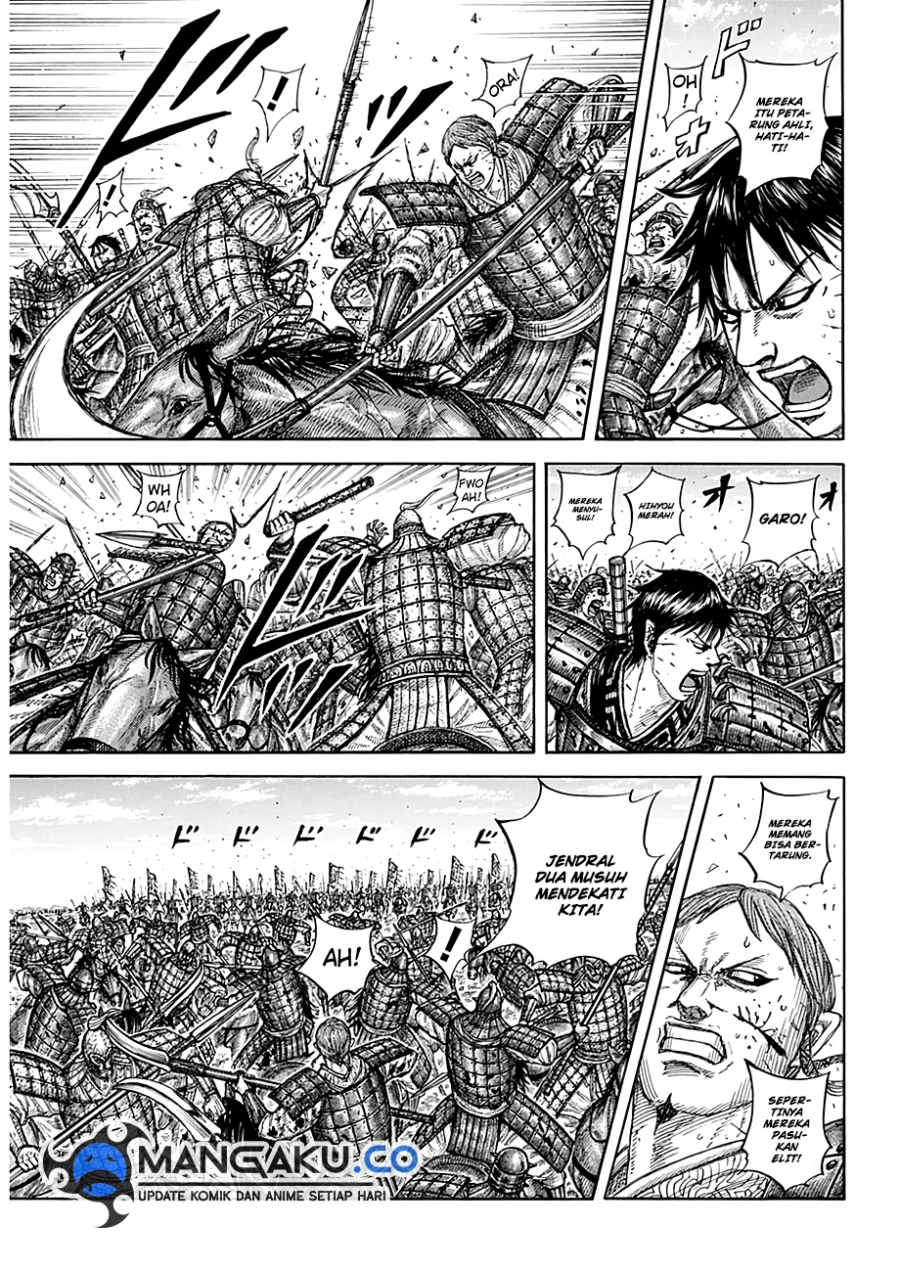 Kingdom Chapter 821 Gambar 9