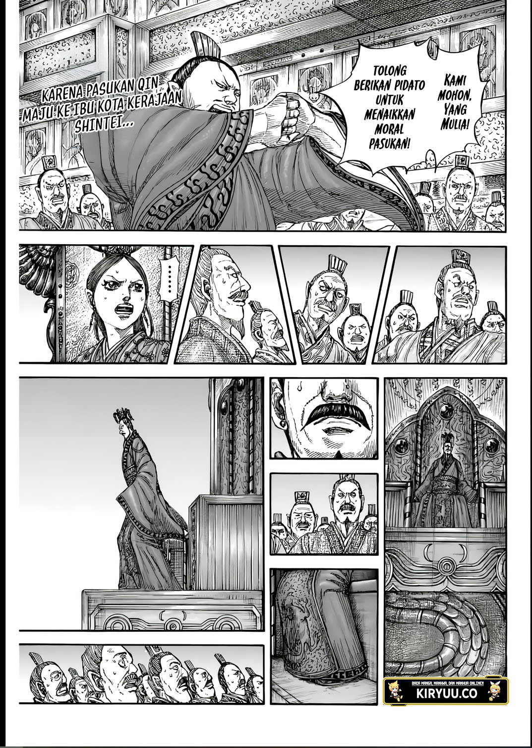 Komik Kingdom Chapter 835 gambar nomor 1