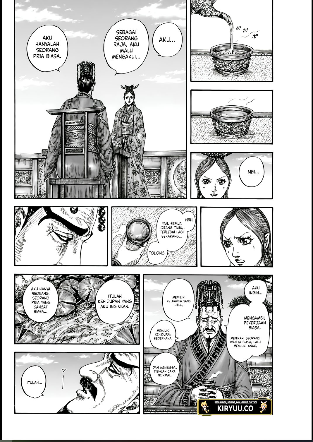 Kingdom Chapter 835 Gambar 12