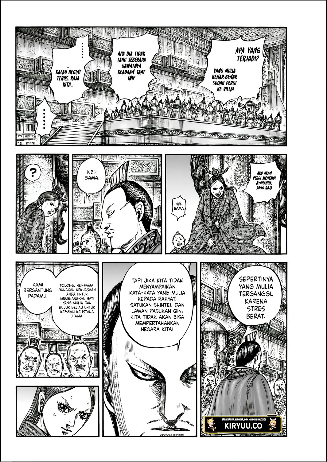 Kingdom Chapter 835 Gambar 4