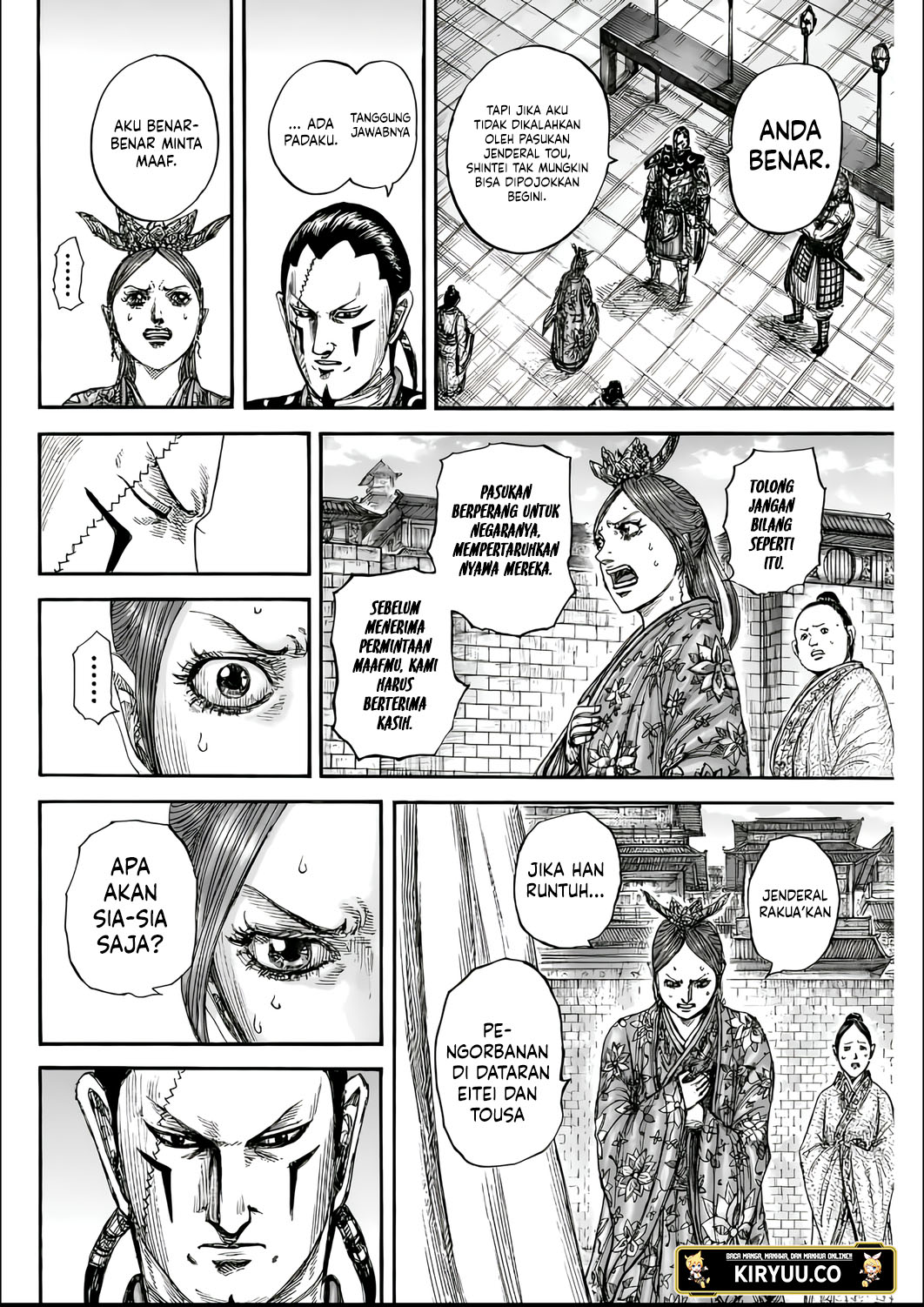 Kingdom Chapter 835 Gambar 8