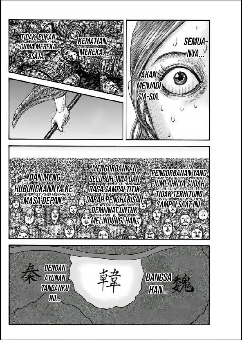 Kingdom Chapter 837 Gambar 13