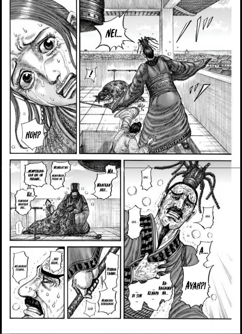 Kingdom Chapter 837 Gambar 17