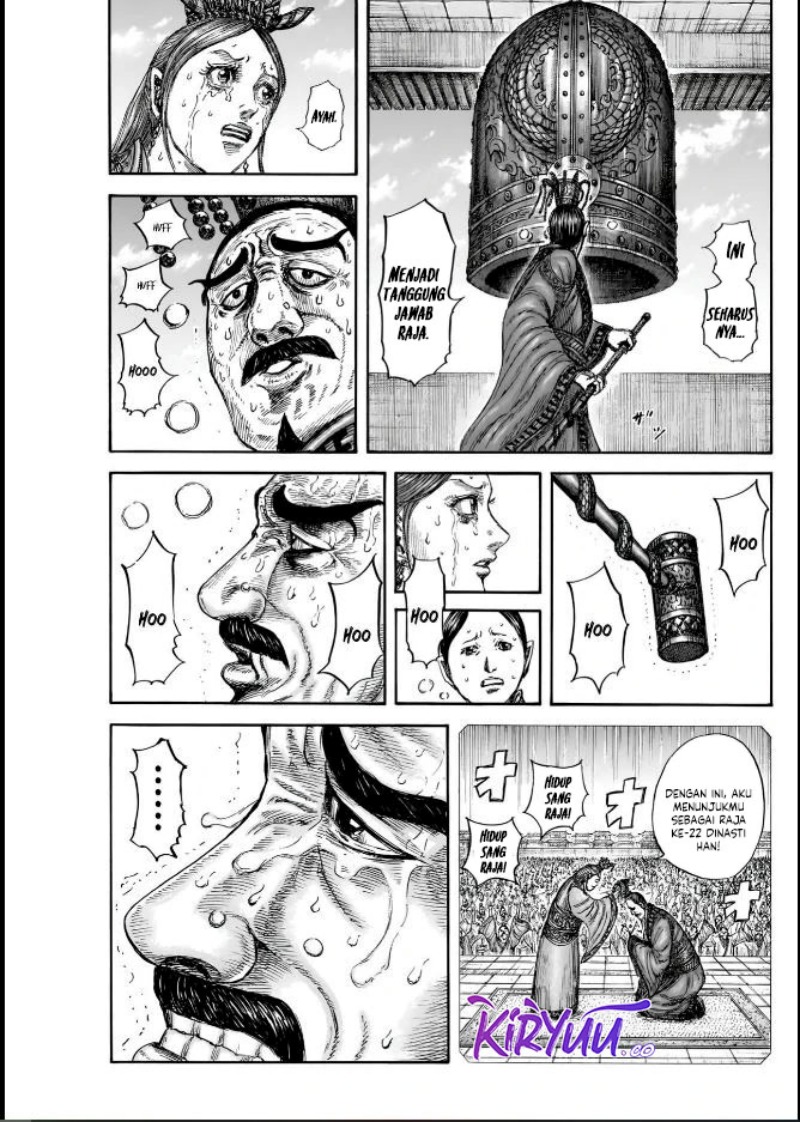 Kingdom Chapter 837 Gambar 18