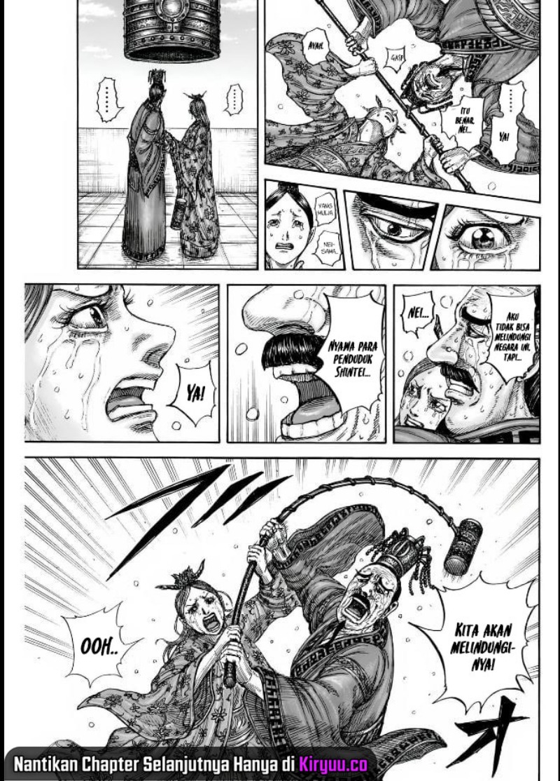 Kingdom Chapter 837 Gambar 20