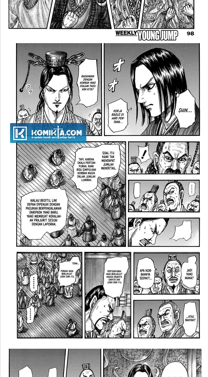 Kingdom Chapter 830 Gambar 11