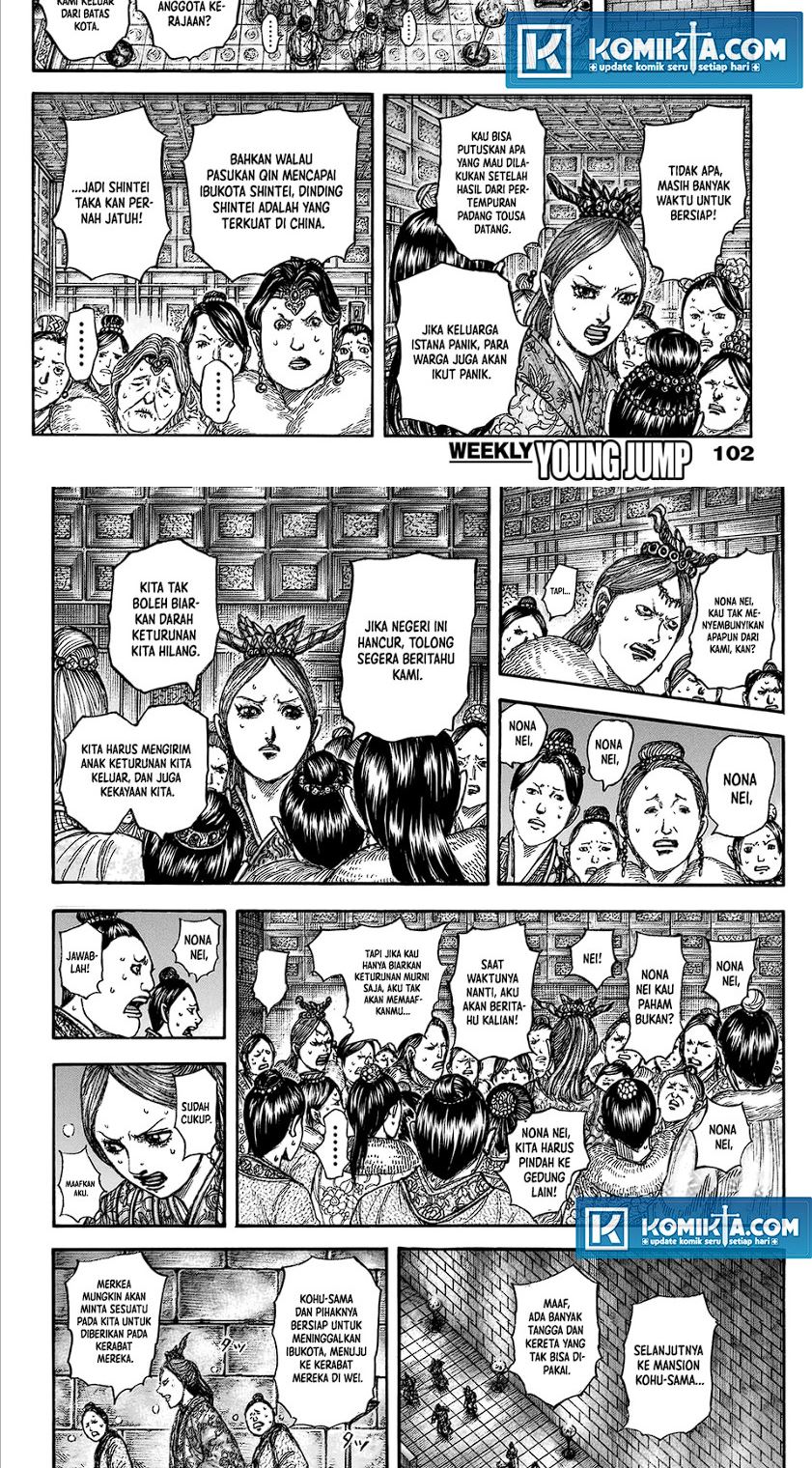 Kingdom Chapter 830 Gambar 14