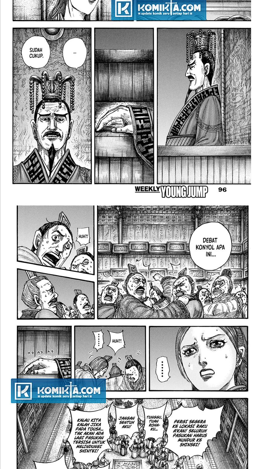 Kingdom Chapter 830 Gambar 9