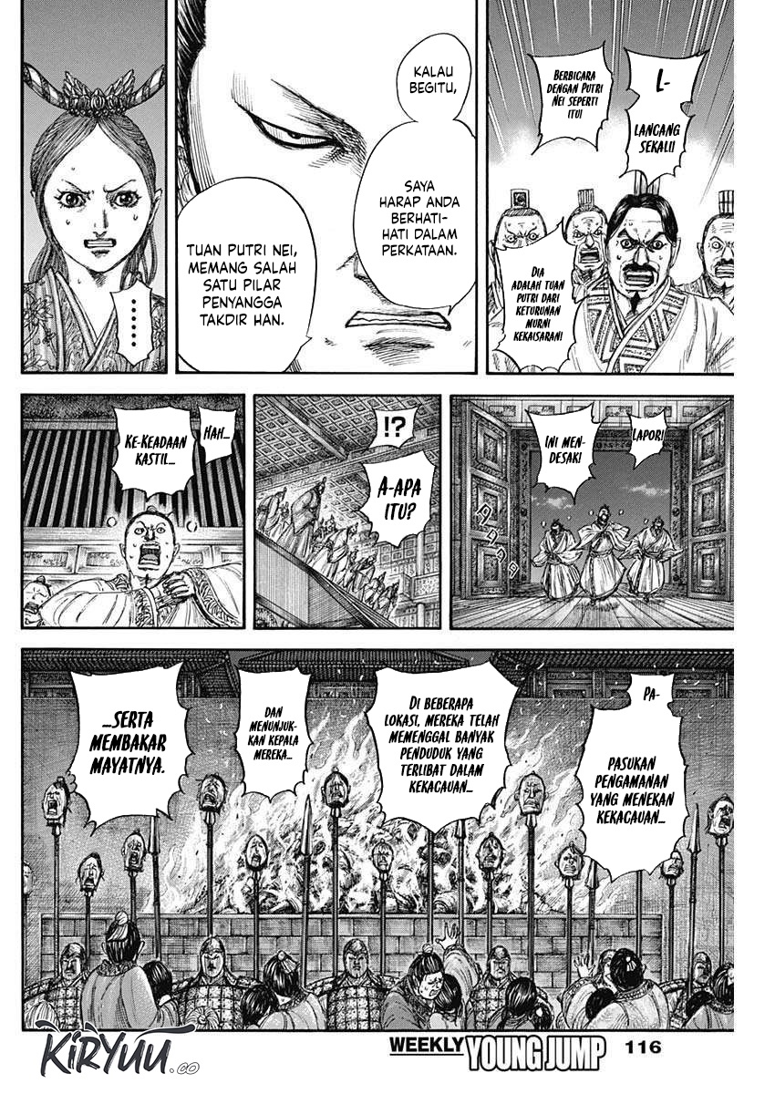 Kingdom Chapter 833 Gambar 14