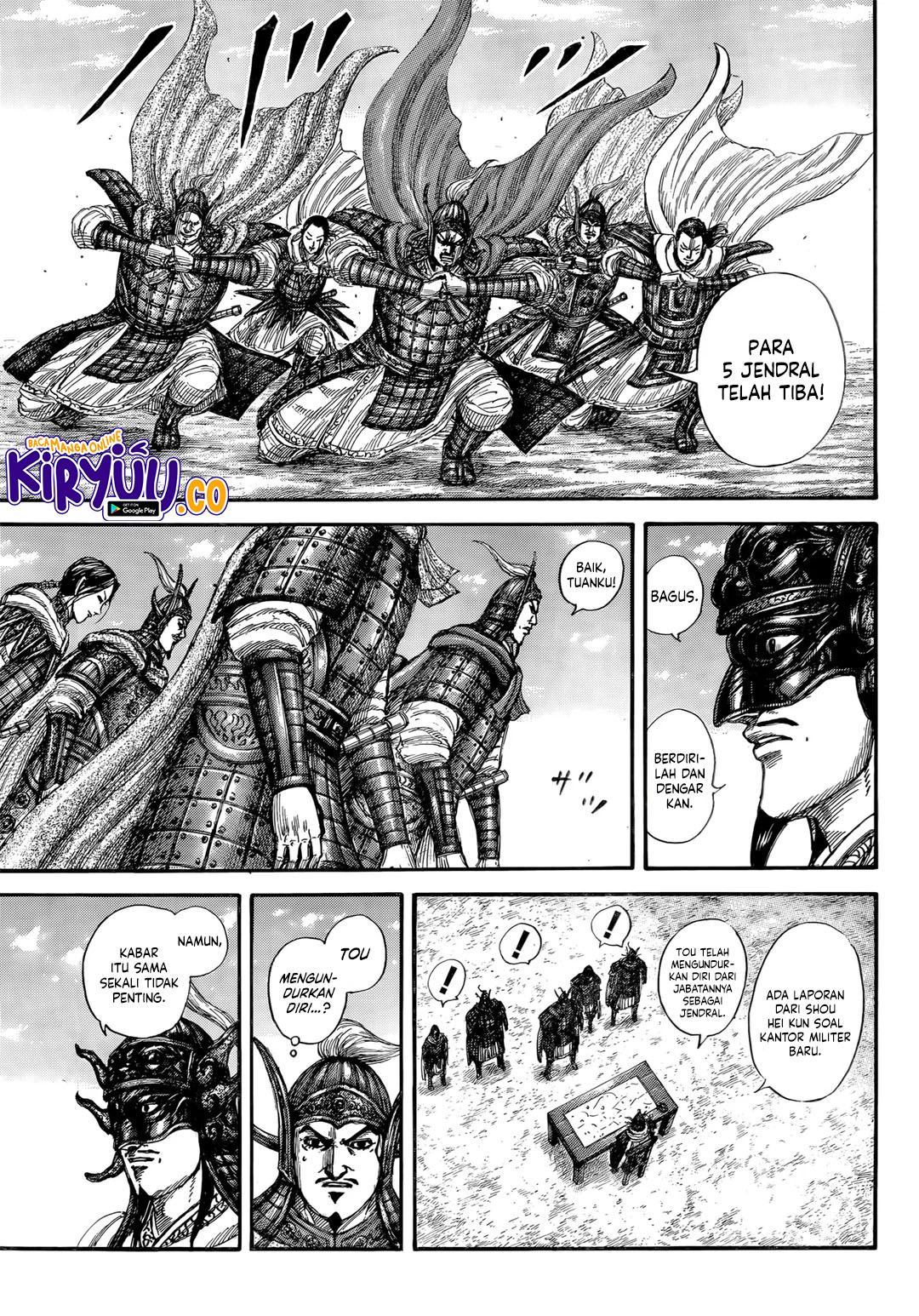 Kingdom Chapter 845 Gambar 15