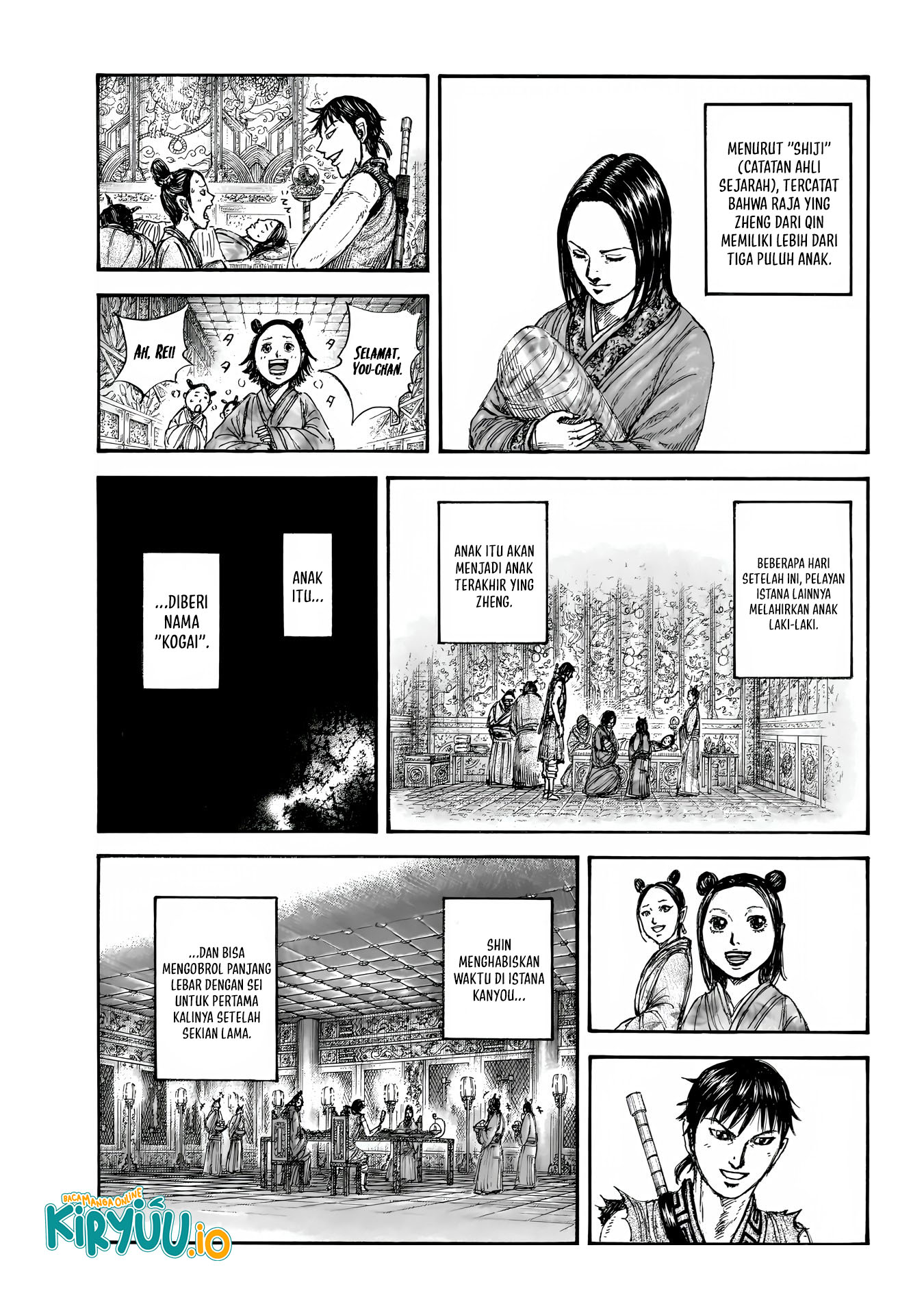 Kingdom Chapter 846 Gambar 12