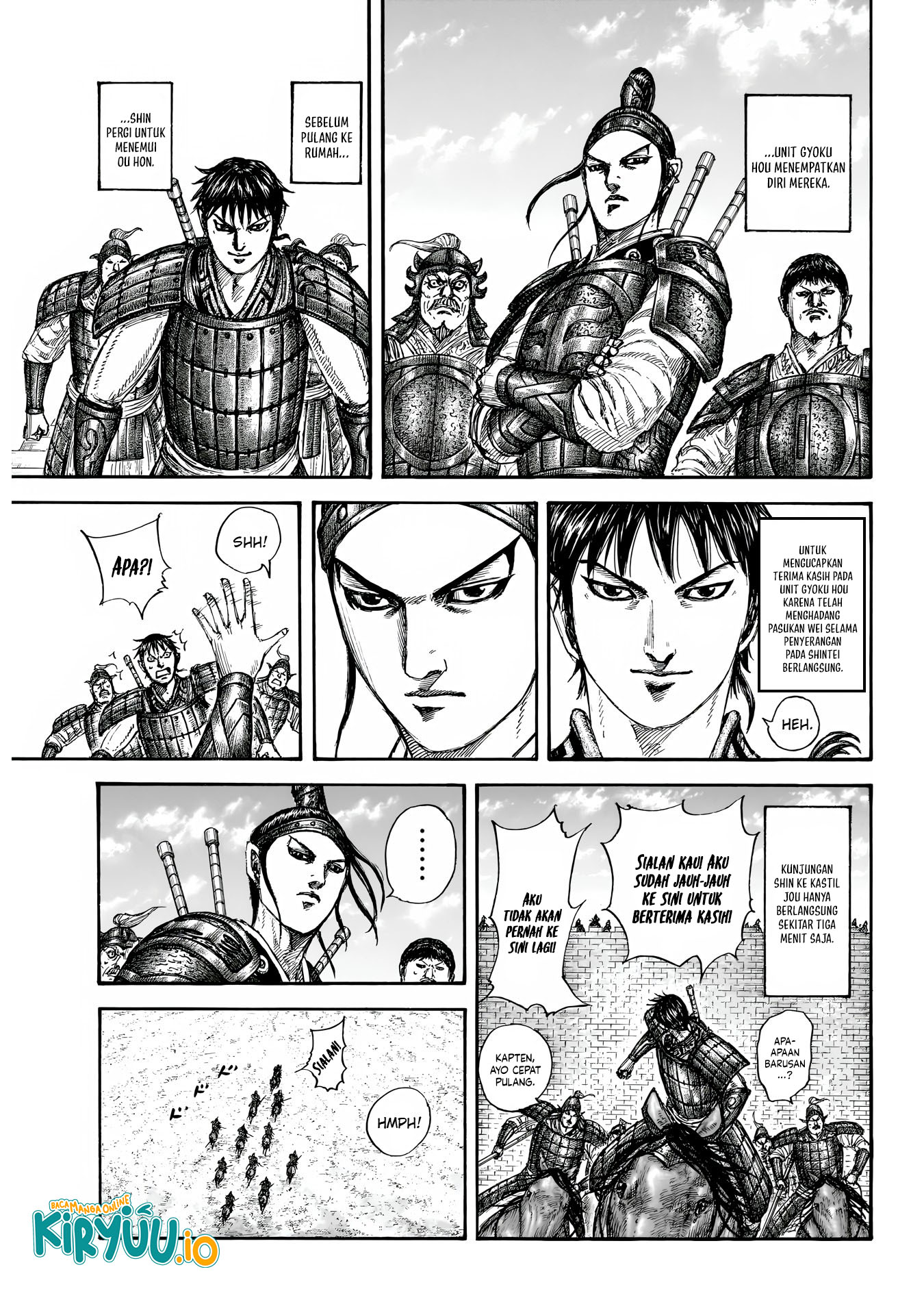 Kingdom Chapter 846 Gambar 4