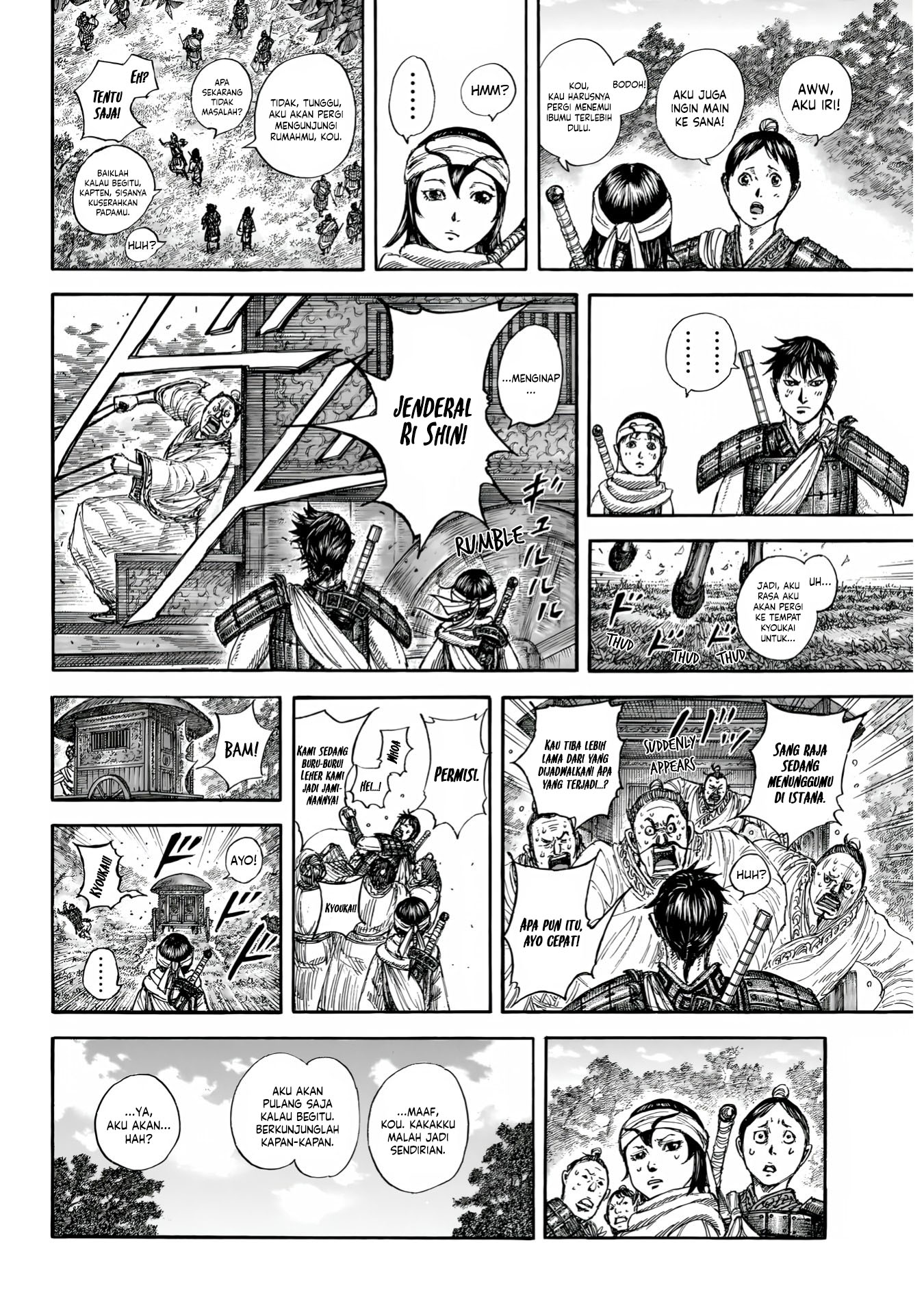 Kingdom Chapter 846 Gambar 7