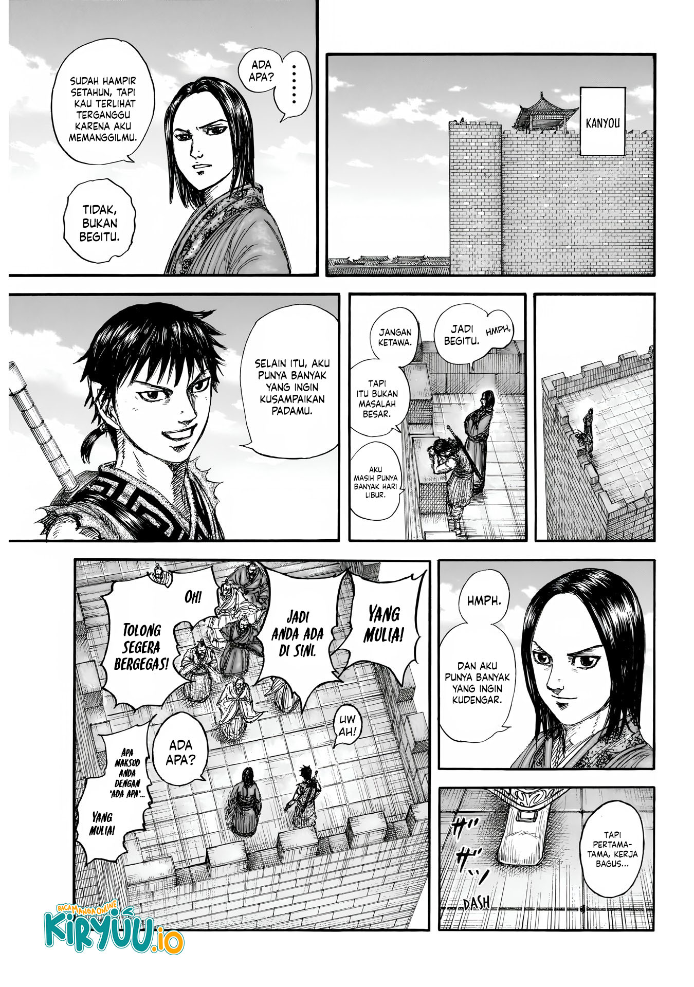 Kingdom Chapter 846 Gambar 8