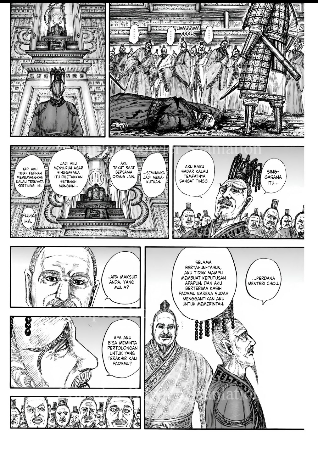 Kingdom Chapter 840 Gambar 14