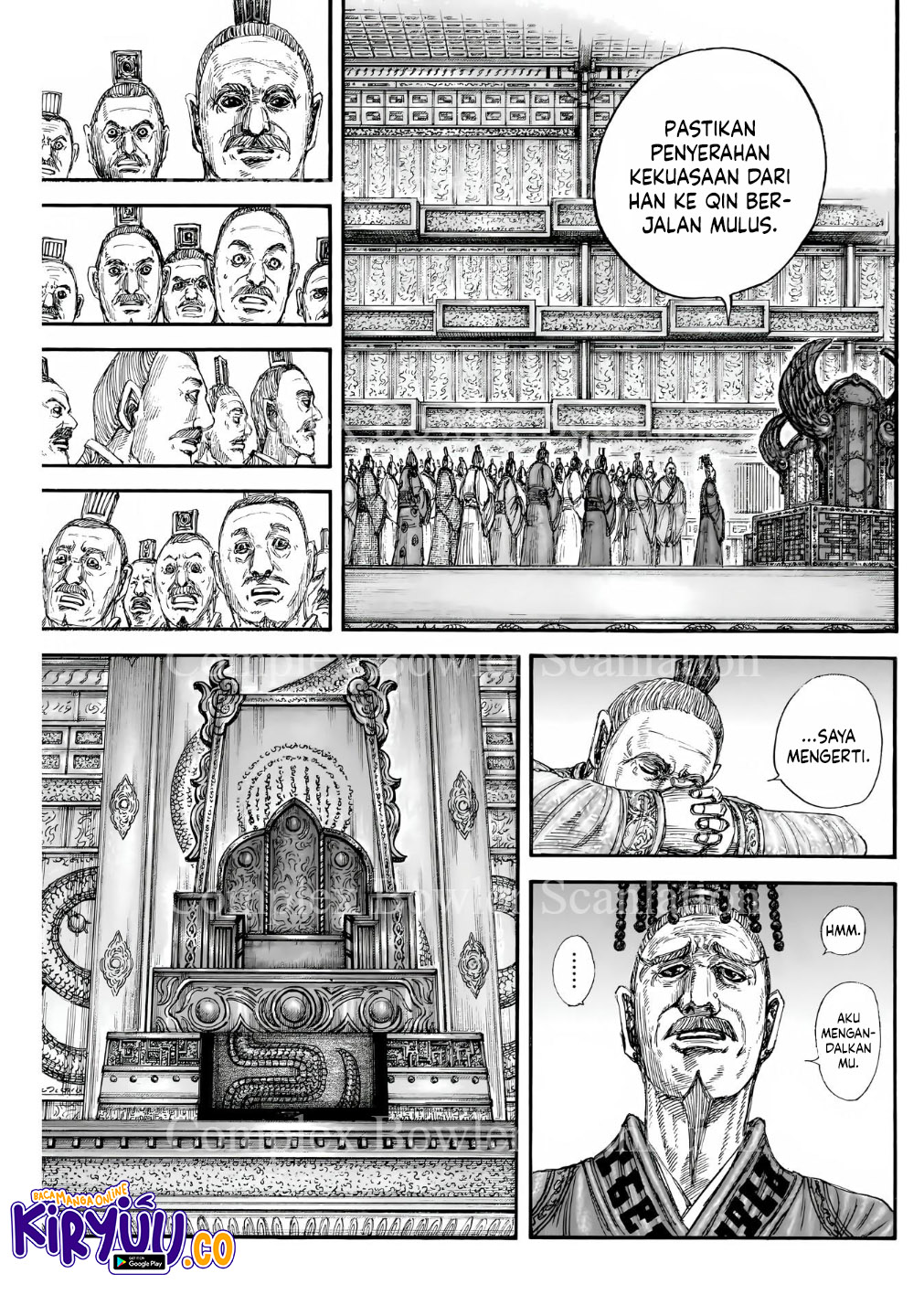 Kingdom Chapter 840 Gambar 15
