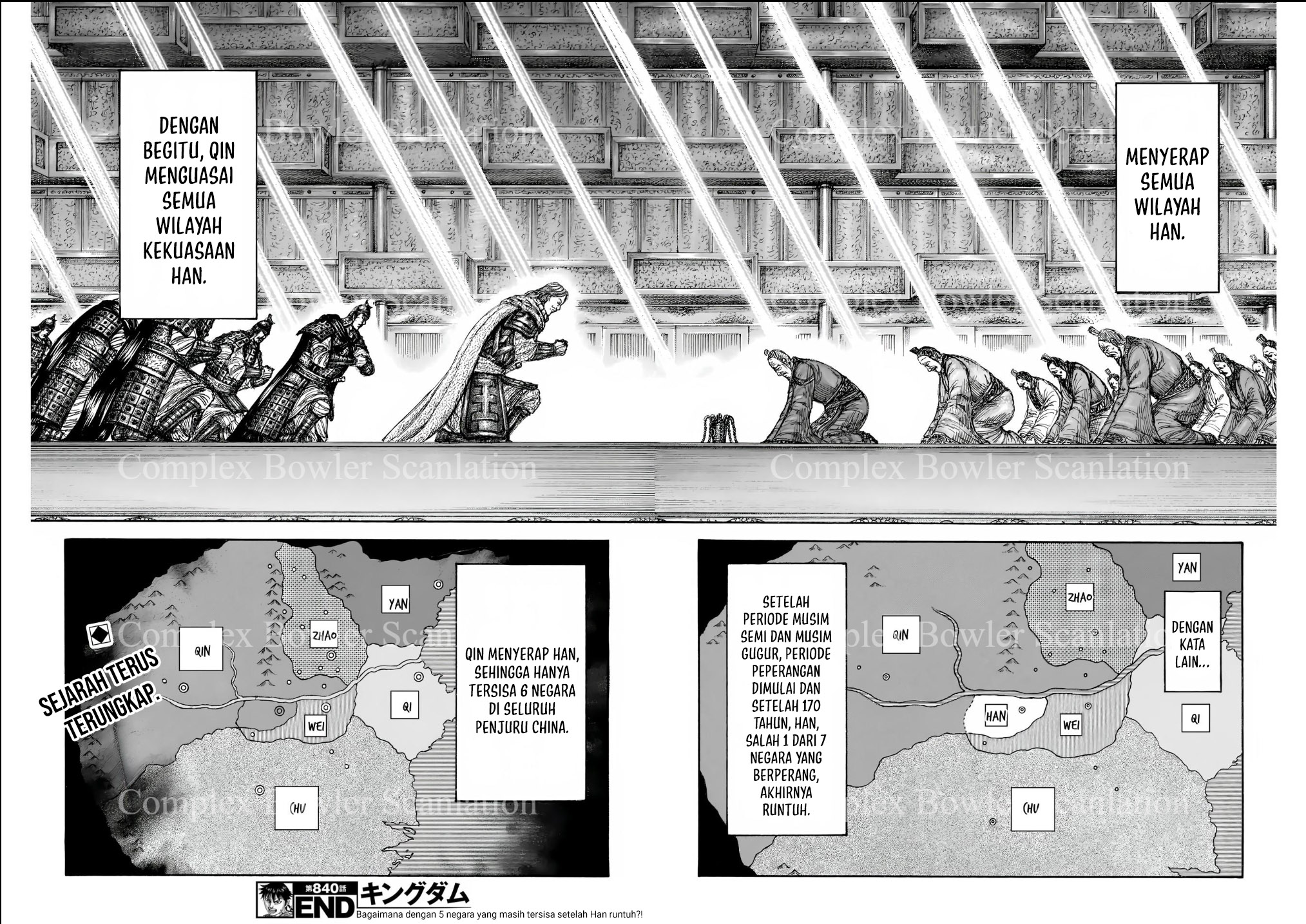 Kingdom Chapter 840 Gambar 18