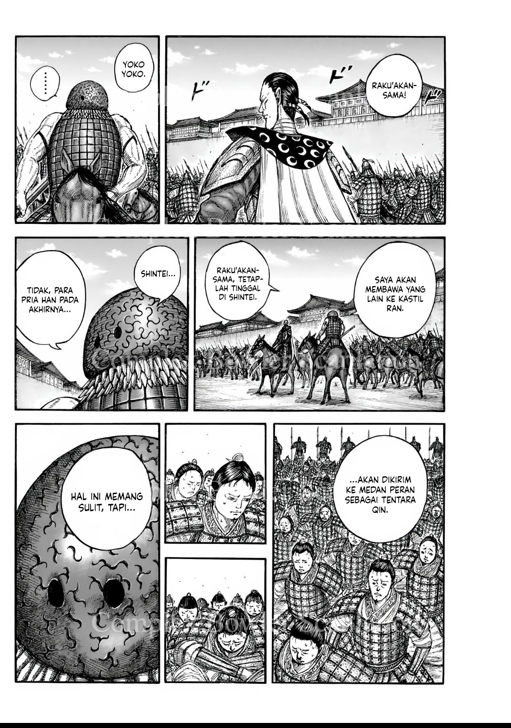 Manga Kingdom Chapter 840 gambar nomor 2