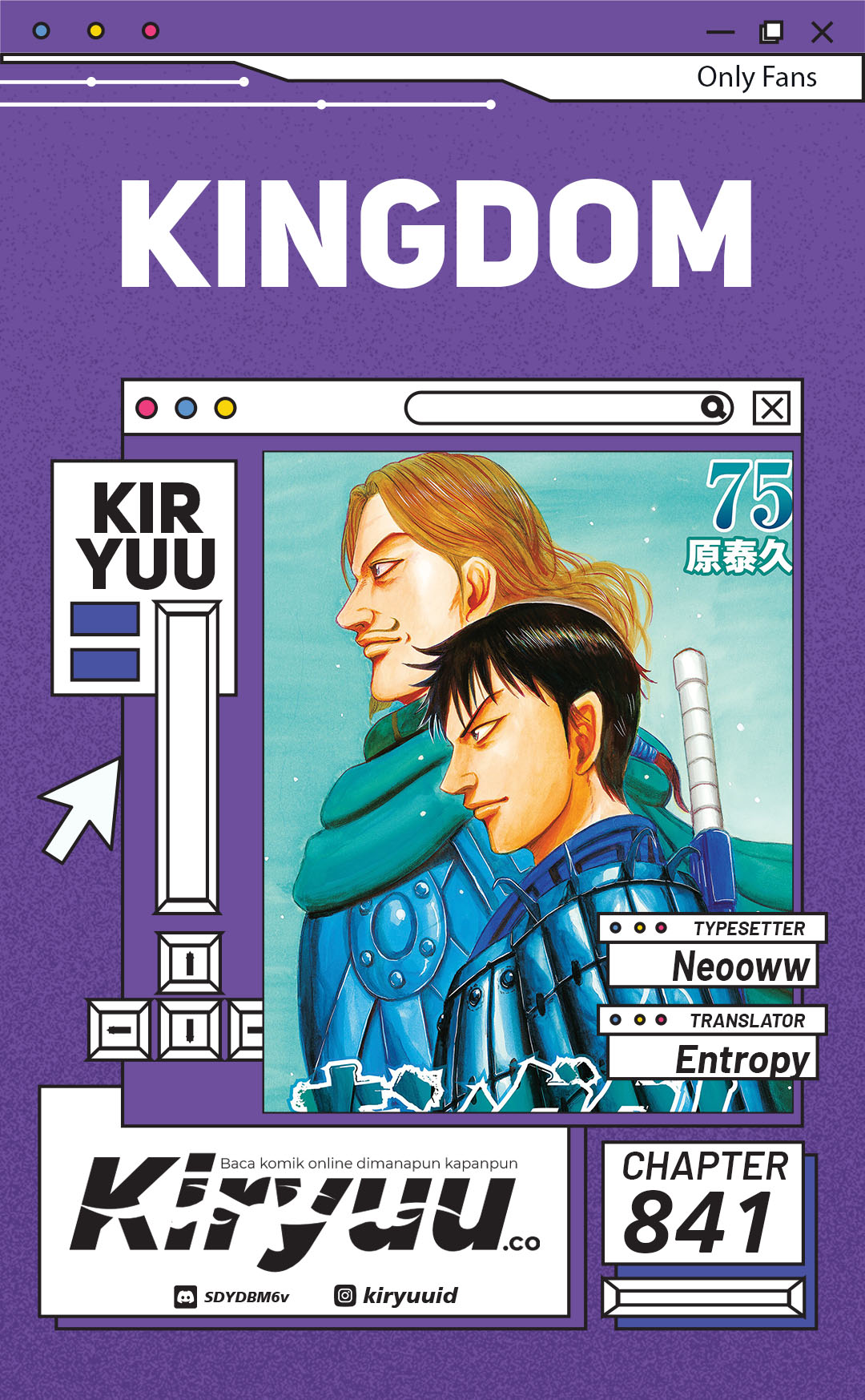 Komik Kingdom Chapter 841 gambar nomor 1