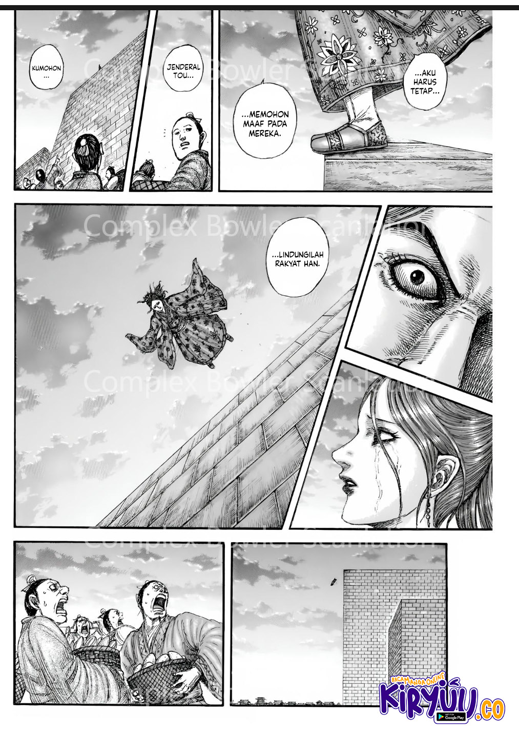 Kingdom Chapter 842 Gambar 13