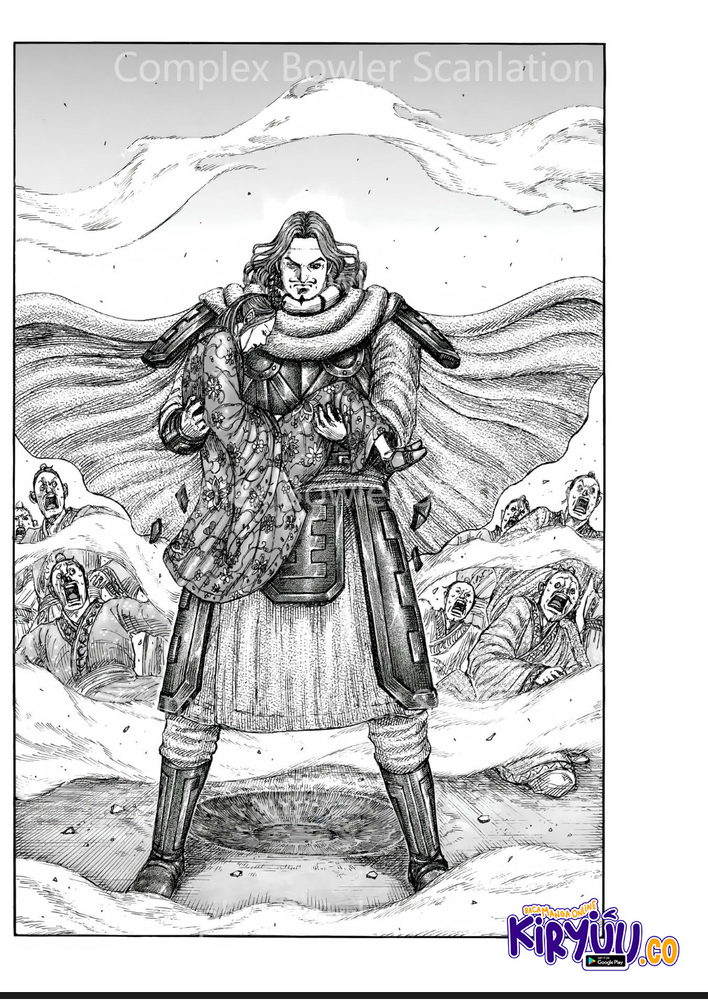 Kingdom Chapter 842 Gambar 17