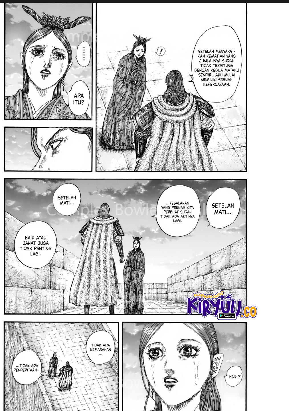 Kingdom Chapter 842 Gambar 8