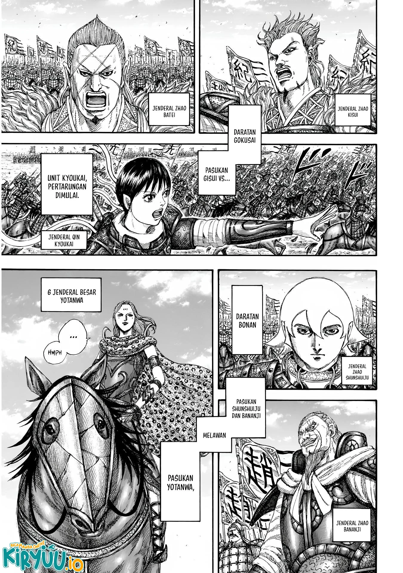 Kingdom Chapter 854 Gambar 10