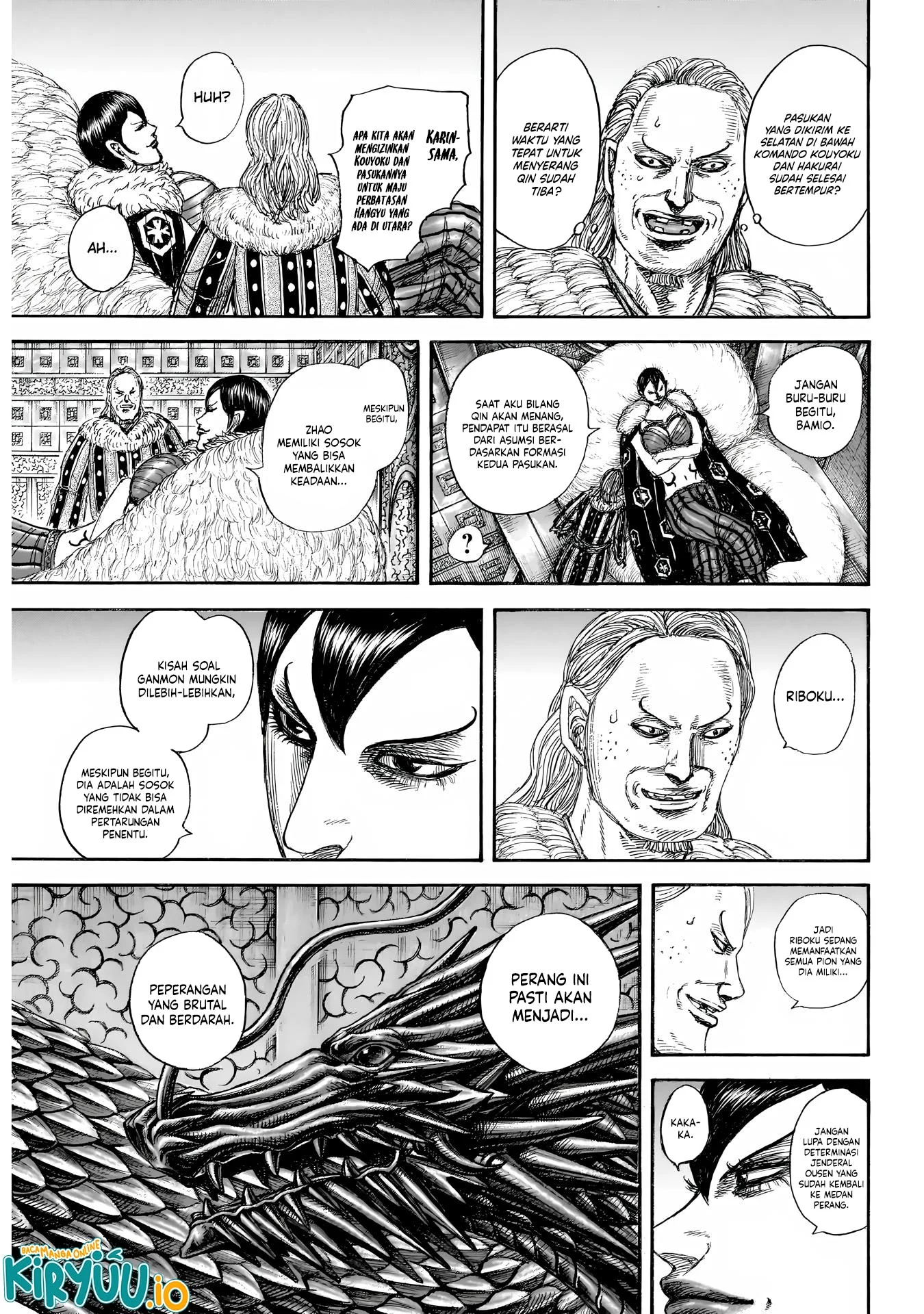 Kingdom Chapter 854 Gambar 18