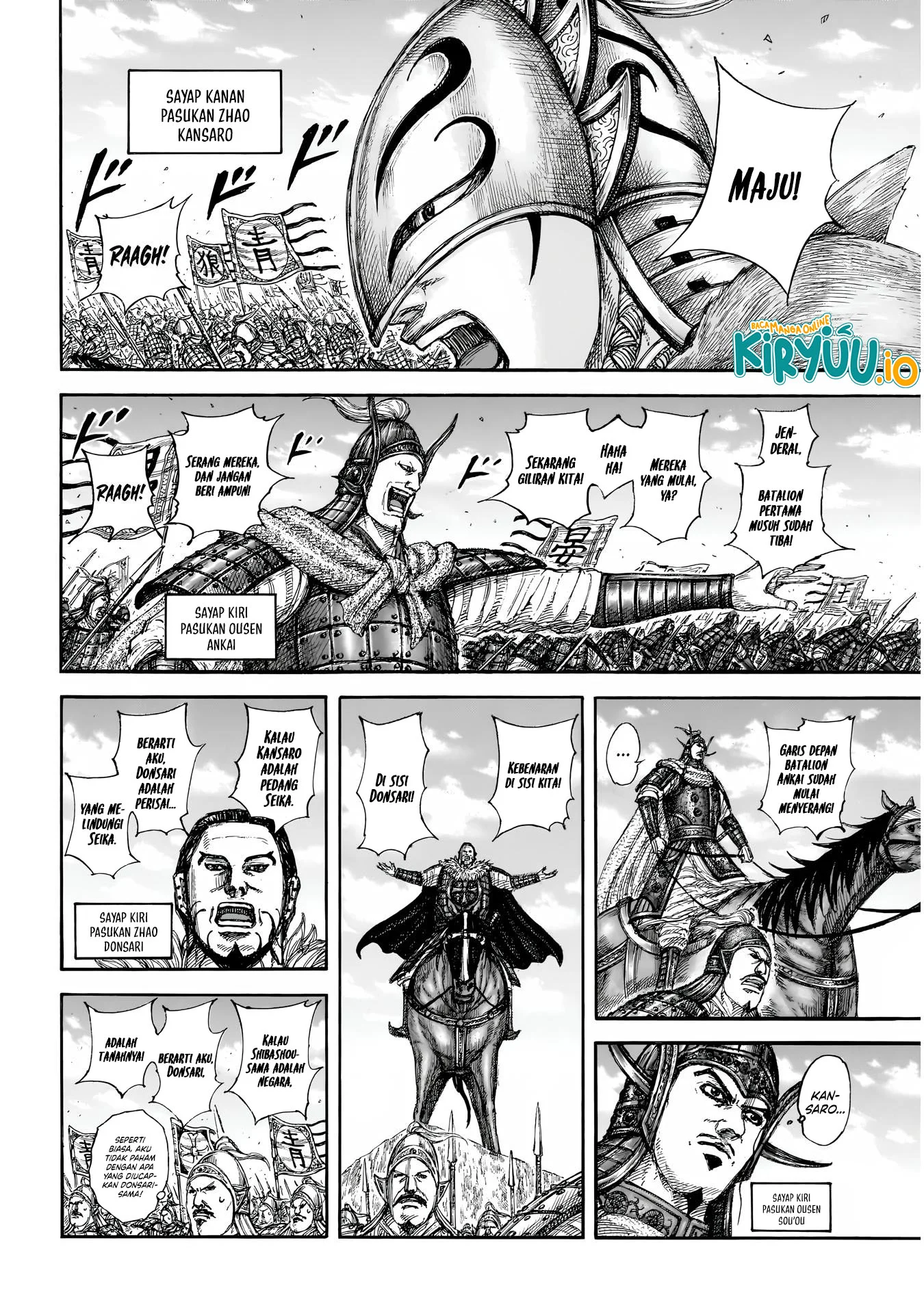 Kingdom Chapter 854 Gambar 7