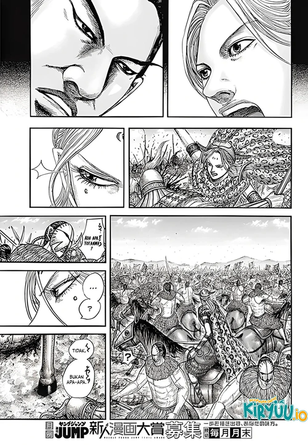 Kingdom Chapter 855 Gambar 16
