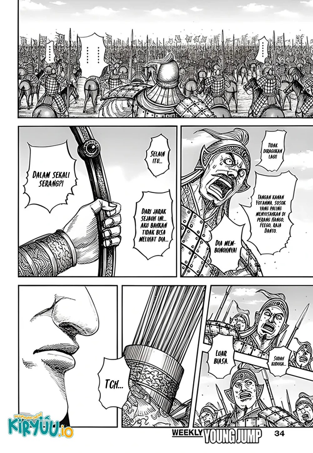 Kingdom Chapter 855 Gambar 5