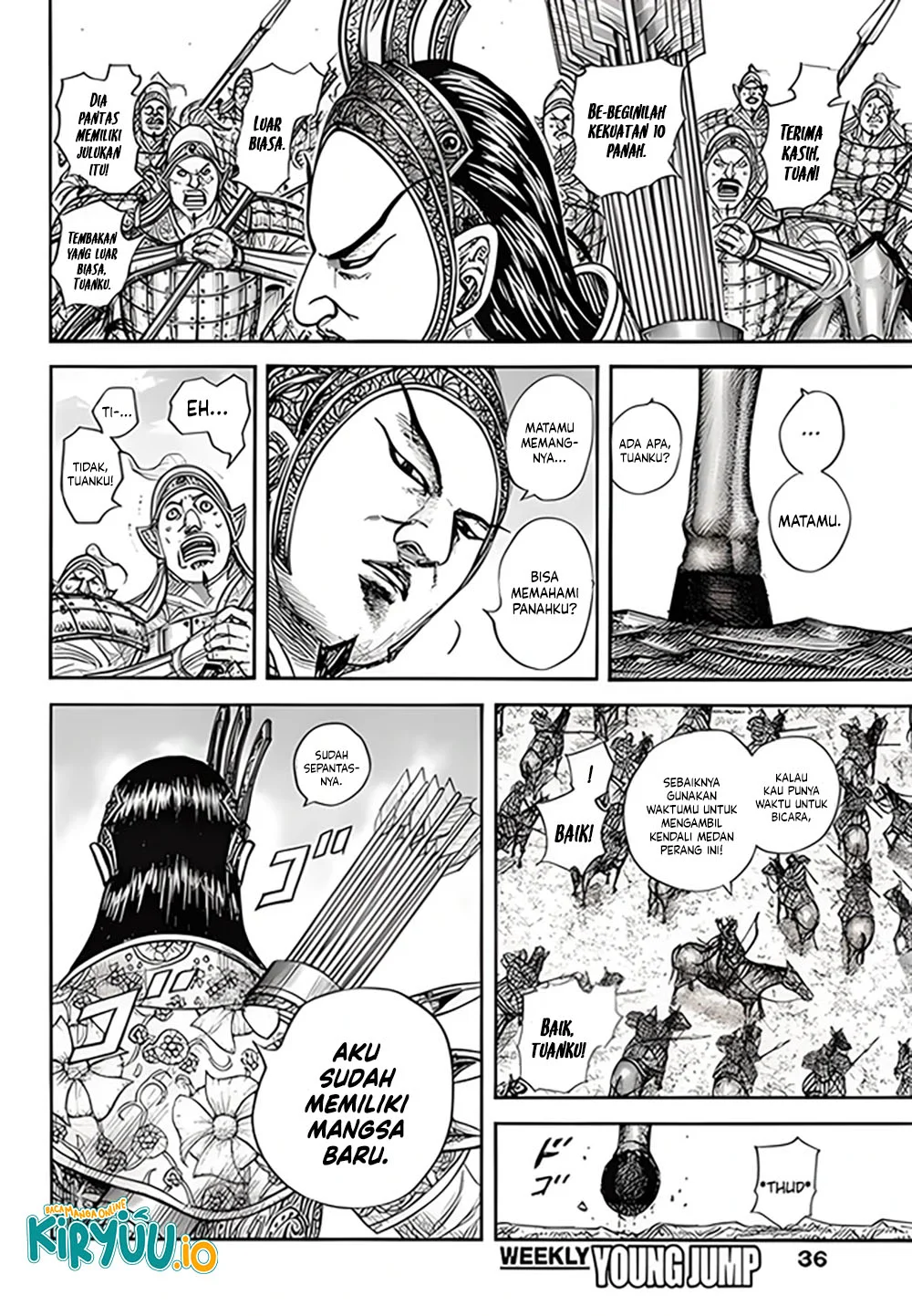 Kingdom Chapter 855 Gambar 7