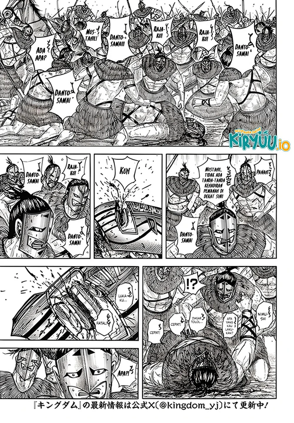 Kingdom Chapter 855 Gambar 8