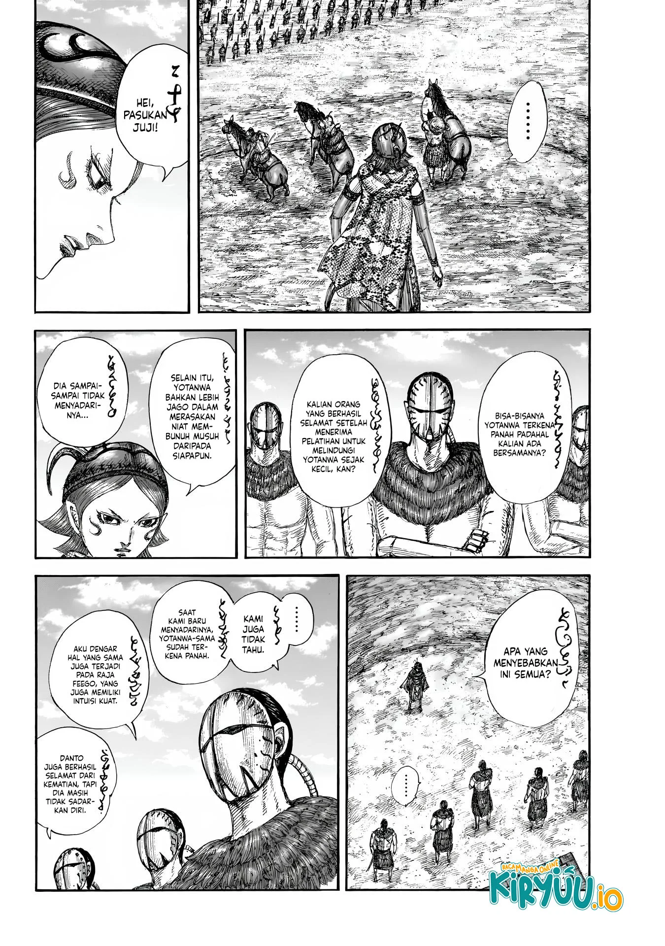 Kingdom Chapter 856 Gambar 16