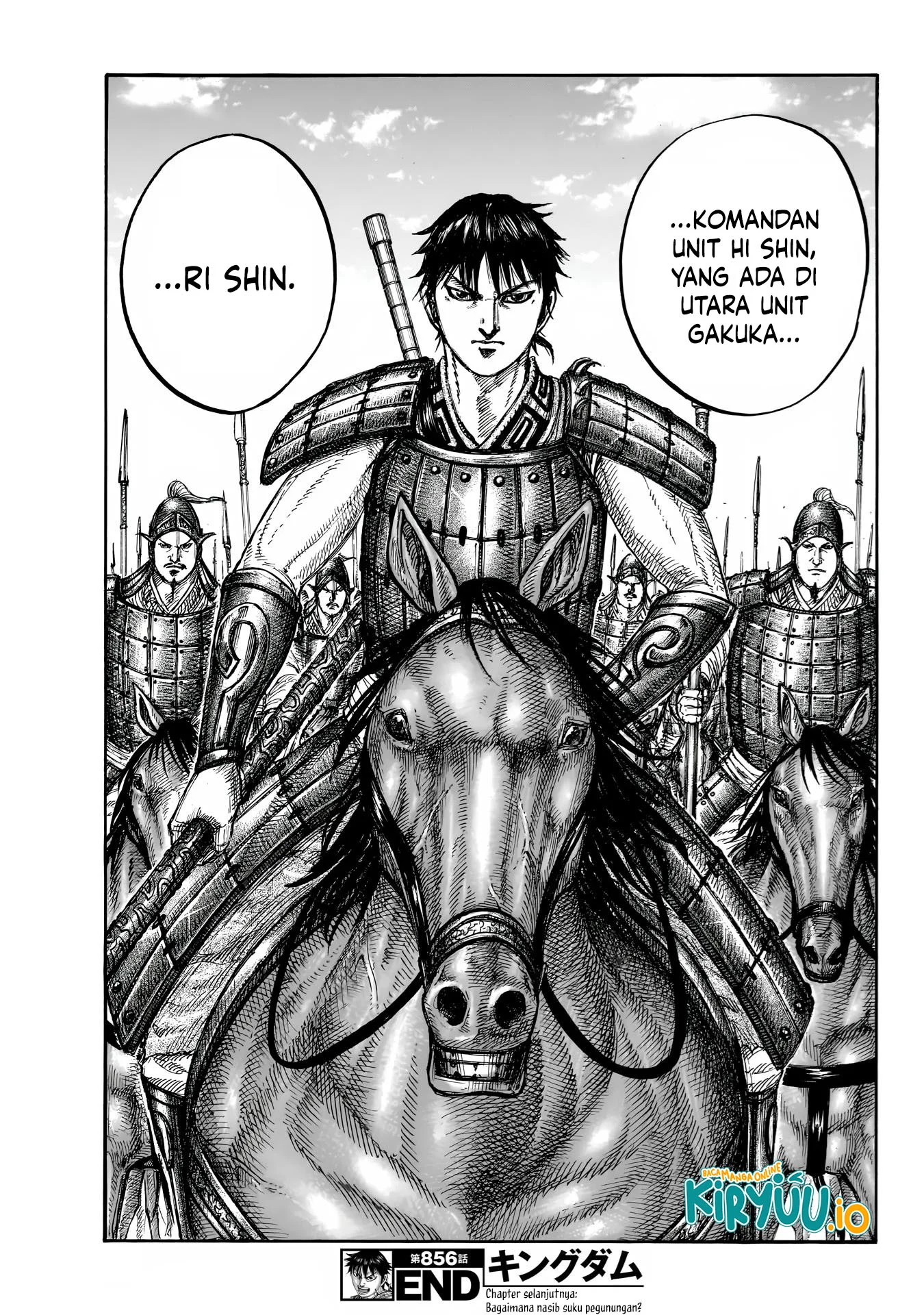 Kingdom Chapter 856 Gambar 19