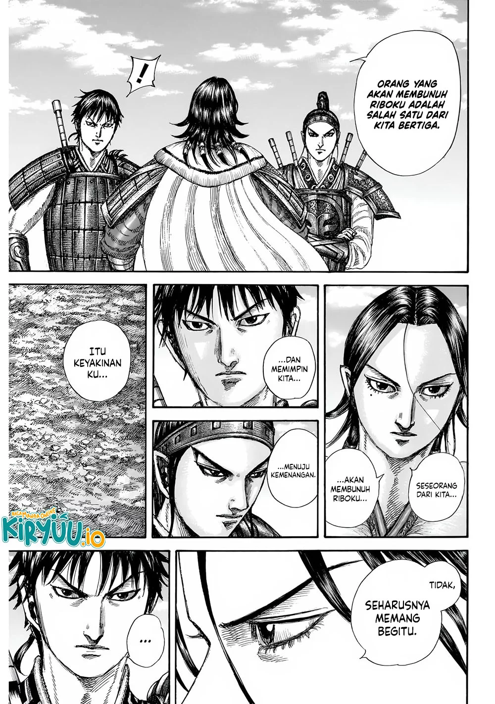 Kingdom Chapter 850 Gambar 16