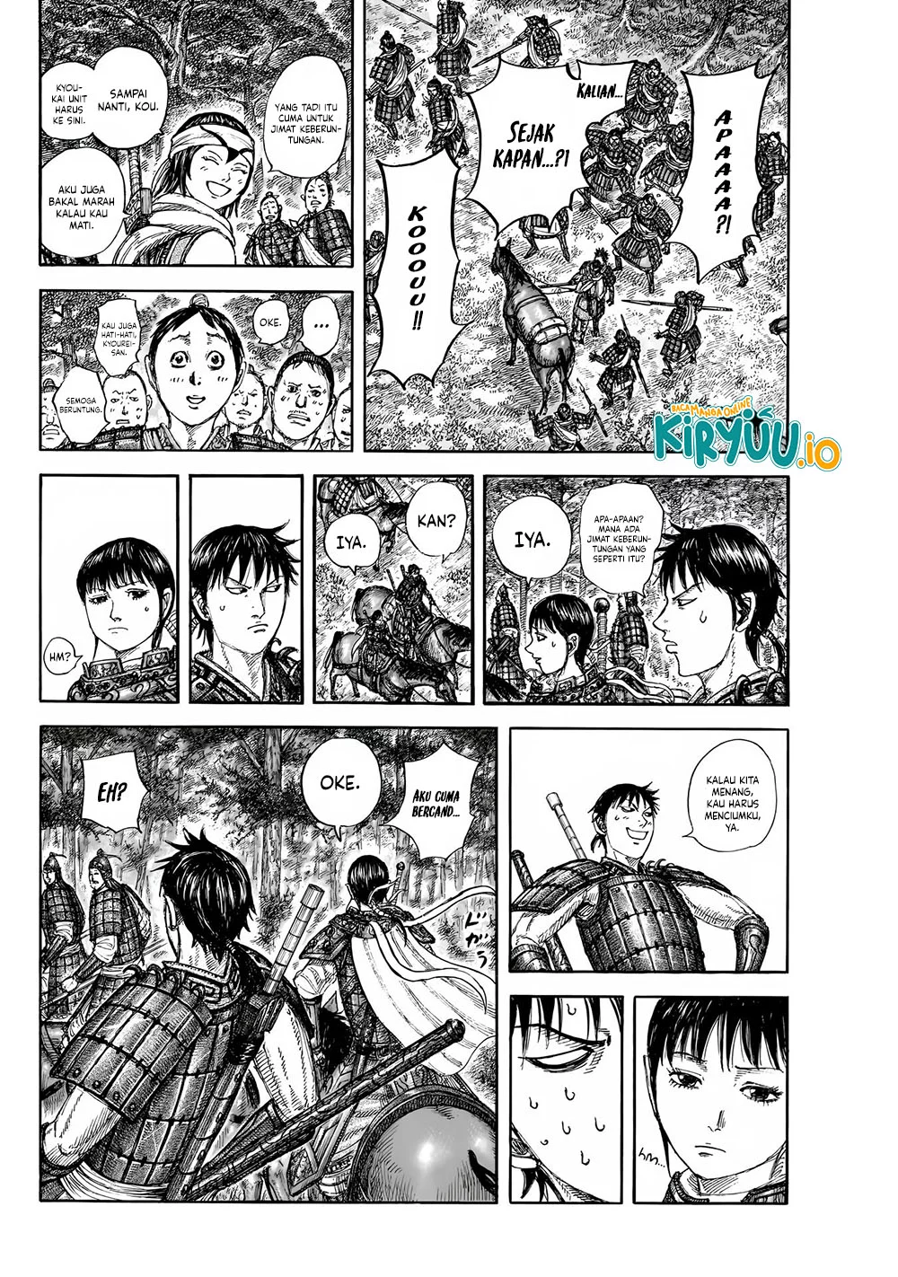 Kingdom Chapter 851 Gambar 14