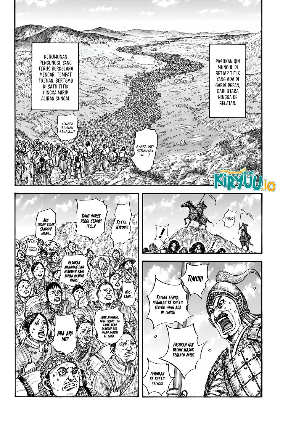Kingdom Chapter 851 Gambar 6