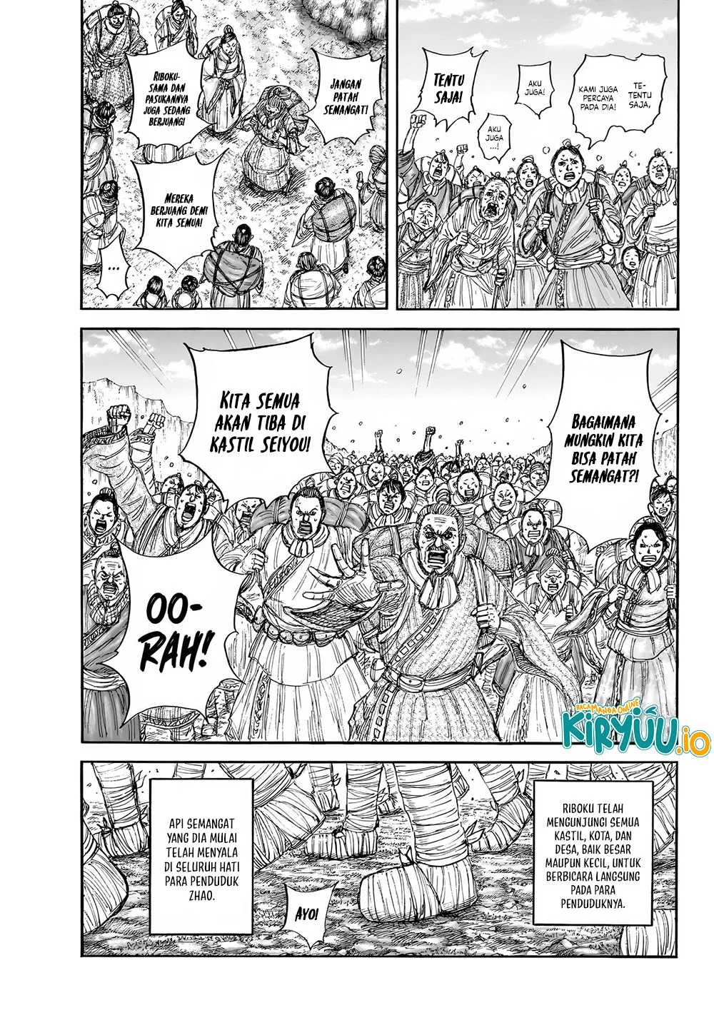 Kingdom Chapter 851 Gambar 9